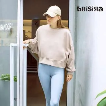BRISIRA Cozy Sherpa Sweatshirt for Women - Perfect Winter Wear