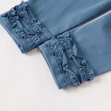 Toddler Girl Clothes 2T 3T Ruffle Shirt & Pants