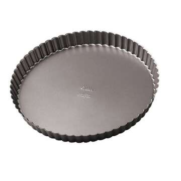 Wilton Excelle Elite Non-Stick - Non-Stick Tart and Quiche Pan with Removable Bottom, 9-Inch, Steel