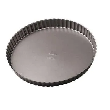 Wilton Excelle Elite Non-Stick - Non-Stick Tart and Quiche Pan with Removable Bottom, 9-Inch, Steel