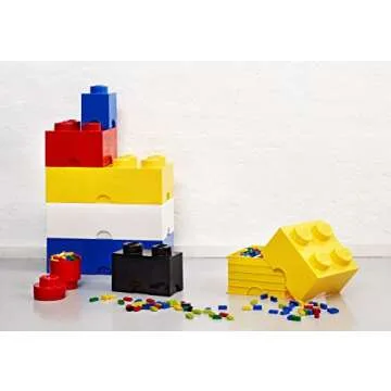 Bright Pink LEGO Storage Brick Box for Fun Organization