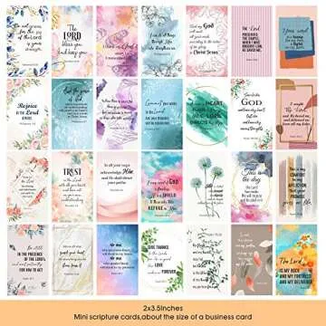 BRYTEFY 100 Prayer Cards for Women with Assorted Bible Verses, Mini Scripture Cards for Women’s Bible Studies, Inspirational Religious Christian Gifts for Women