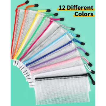 Smarpau 24PCS Colorful Pencil Pouches for All Ages