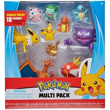 Ultimate Pokémon Figure 10-Pack for Fans and Collectors