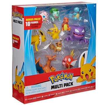 Ultimate Pokémon Figure 10-Pack for Fans and Collectors