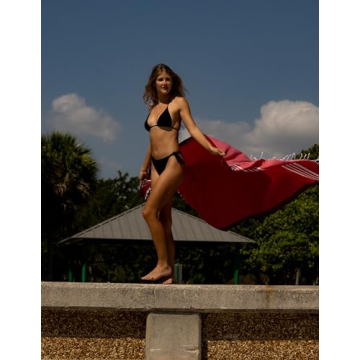 Extra Large Turkish Beach Towel Quick Dry Sand Free for All Ages