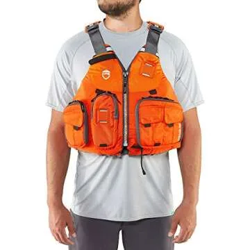 NRS Chinook OS Fishing Lifejacket - Safety & Comfort