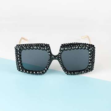 SP Sophia Collection Crystal Bling Rhinestone Sunglasses