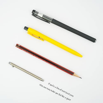 Compact YEEMO Mini Titanium EDC Pen with Keychain