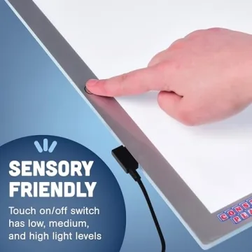 Constructive Playthings Ultra Bright LED Light Panel for Kids