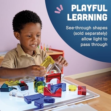 Constructive Playthings Ultra Bright LED Light Panel for Kids