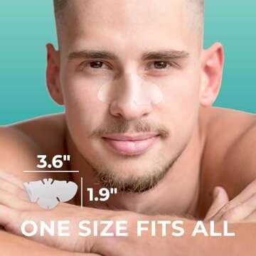 PatchRx Pimple Patches for Nose (12 Pack), Cover Nose Pimples Overnight - Hydrocolloid Acne Patches - Pimple Patch Hydrocolloid Patches & Pimple Stickers, Nose Strip, Zit Patches - Nose Pimple Patches