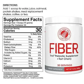 Tino High Fiber Supplement - Non-GMO, Digestive Friendly
