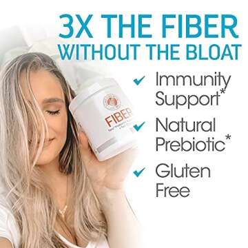 Tino High Fiber Supplement - Non-GMO, Digestive Friendly