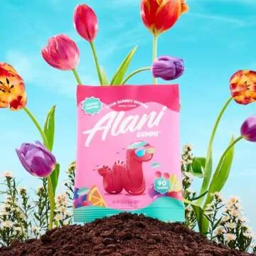 Alani Gummis Sour Gummy Worms Low Sugar Gummy Candy (6G) | 90 Calories per Bag | On-The-Go Snacks | Gluten Free | 6G of Fiber | Naturally Flavored | Pack of 12