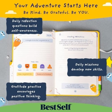 BestSelf Little Hero's Journal for Kids Boosts Confidence