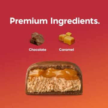 Nick's Keto-Friendly Protein Bars Chocolate Caramel 15g Protein