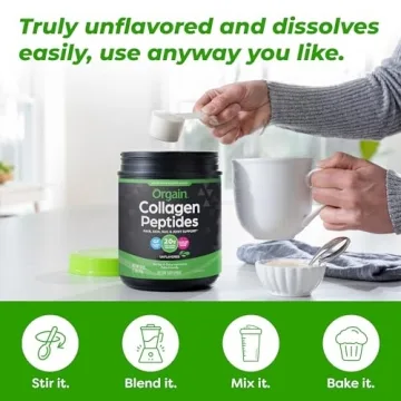 Orgain Hydrolyzed Collagen Peptides Powder for Health