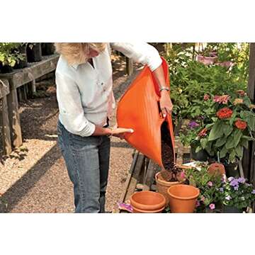 Red Gorilla Large Flexible Plastic Tub, Toy Storage, Laundry, Gardening & More, 38 Liter/10 Gallon, ...