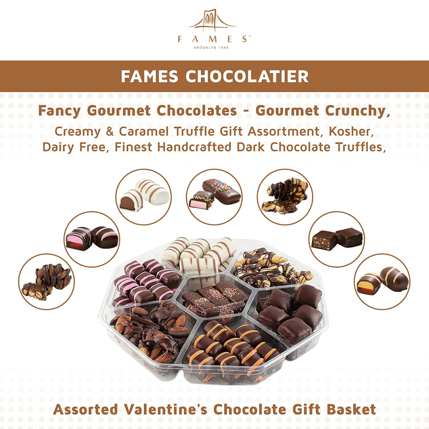 Gourmet Chocolate Gift Box - Vegan & Kosher Delights