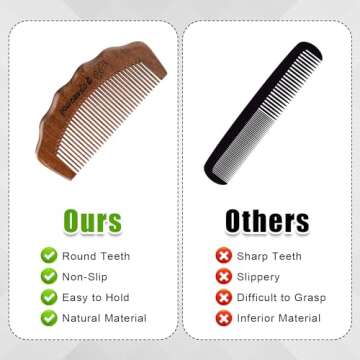 Birthing Comb, Natural Wooden Labor Comb Birth Comb for Labor Pain Labor and Delivery Essentials Comb Tool Labor Gift for Pregnancy Women Expectant Mothers