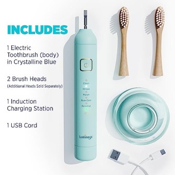 Lumineux Bamboo Electric Toothbrush for Sensitive Teeth