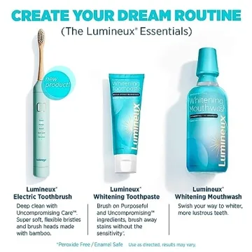 Lumineux Bamboo Electric Toothbrush for Sensitive Teeth