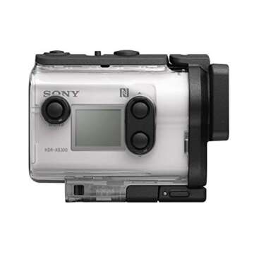 Sony HDRAS300/W HD Recording, Action Cam Underwater Camcorder, White