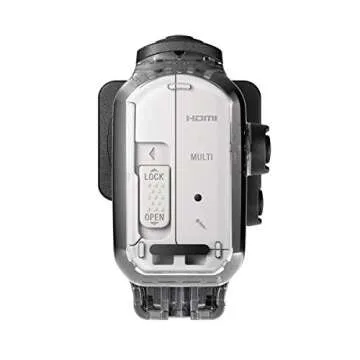 Sony HDRAS300/W HD Recording, Action Cam Underwater Camcorder, White