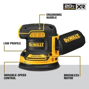 DEWALT 20V MAX Orbital Sander Perfect for DIY Enthusiasts