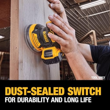 DEWALT 20V MAX Orbital Sander Perfect for DIY Enthusiasts