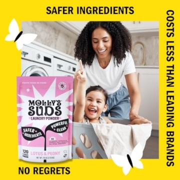 Molly's Suds Eco-Friendly Sensitive Skin Laundry Detergent Powder