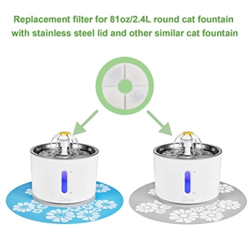 Wonder Creature Cat Fountain Filters 6-Pack - Fresh Water Guaranteed