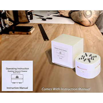 Travigo Cordless Desktop Vacuum Cleaner for Easy Cleanup