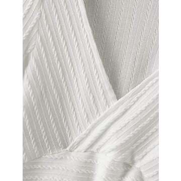 Stylish ZAFUL Women's Lantern Sleeve Knitwear Crop Top