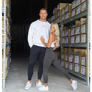 OQQ Women's High Waist Butt Lifting Leggings For Workouts