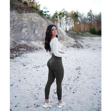 OQQ Women's High Waist Butt Lifting Leggings For Workouts