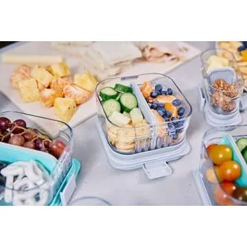 PackIt Mod Lunch Bento Container for Easy Meal Prep