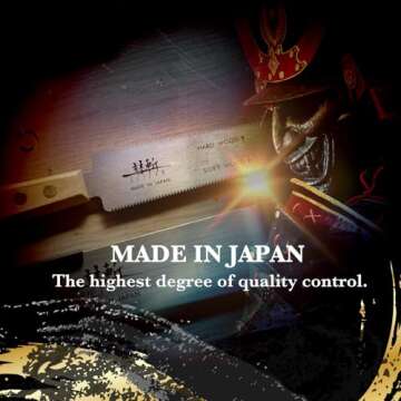 SUIZAN Flush Cut Saw 5" - Professional Japanese Pullsaw Ryoba Double Edge Handsaw Woodworking Tools