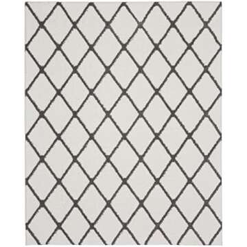 Nourison Feather Soft Trellis Rug - Stylish & Easy-Clean