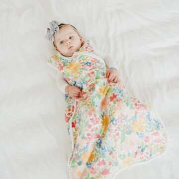 Copper Pearl Sleep Sack: Warm and Cozy Baby Bag in a Variety of Trendy Designs, Safe Alternative to Blankets, Sleeveless Baby Sleep Sack Swaddle Sizes Newborn to 24 Months - Lark