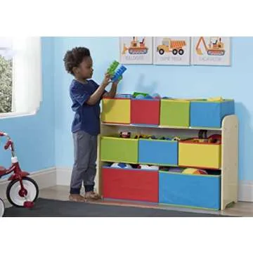 Delta Deluxe Toy Organizer with Removable Storage Bins