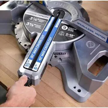 Kobalt 7-1/4-in 24-Volt Max Dual Bevel Sliding Saw