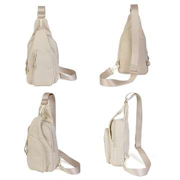 Didida Sling Bag for Women - Lightweight Crossbody Purse, Casual Travel Bag