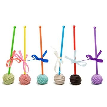 100 Colorful Plastic Swizzle Sticks for Every Occasion
