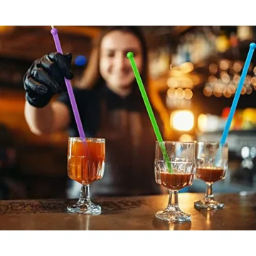 100 Colorful Plastic Swizzle Sticks for Every Occasion