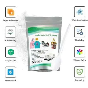 Procoloredfun DTF Ink Set - 6x250ml Ink + 500g Powder