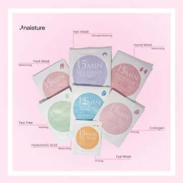 Ultimate Self-Care & Spa Kit - Pamper Yourself with NAISTURE's Korean Skincare Essentials