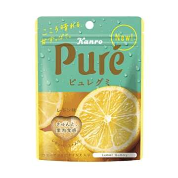 "Pure Gummy" Assortment 2.0oz 4types Japanese Gummy Candy Ninjapo