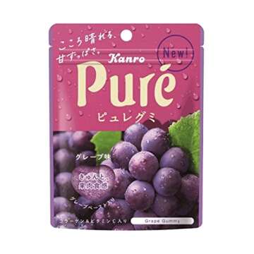 "Pure Gummy" Assortment 2.0oz 4types Japanese Gummy Candy Ninjapo